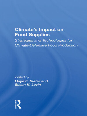 cover image of Climate's Impact On Food Supplies